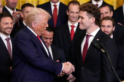 Panthers’ Matthew Tkachuck ‘grateful to be an American’ as team celebrates Stanley Cup title with Trump