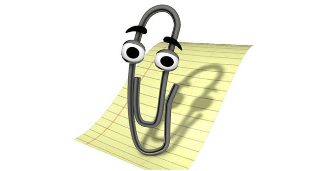 You know something’s wrong when Clippy fills you with nostalgia for simpler times