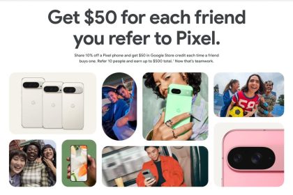Google launches Pixel Referral Program: $50 store credit, 10% discount [U]
