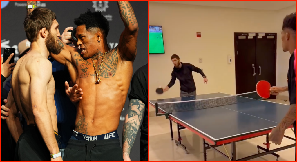 UFC Saudi Arabia stars compete in different sport hours before MMA fight