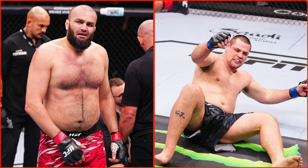 Shamil Gaziev flattens opponent with sensational one-shot walk off knockout at UFC Saudi Arabia