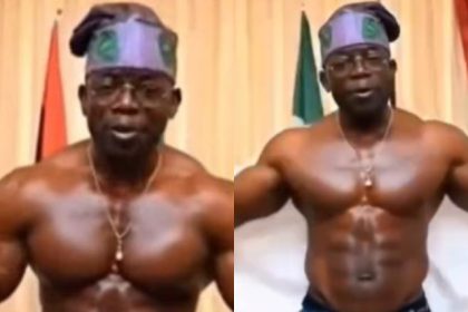 AI video of Tinubu with chiseled abs and huge muscles goes viral