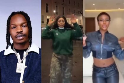 Naira Marley Reacts As Regina Daniels And Ayra Starr Vibe To His Trending Song “I’m Back”