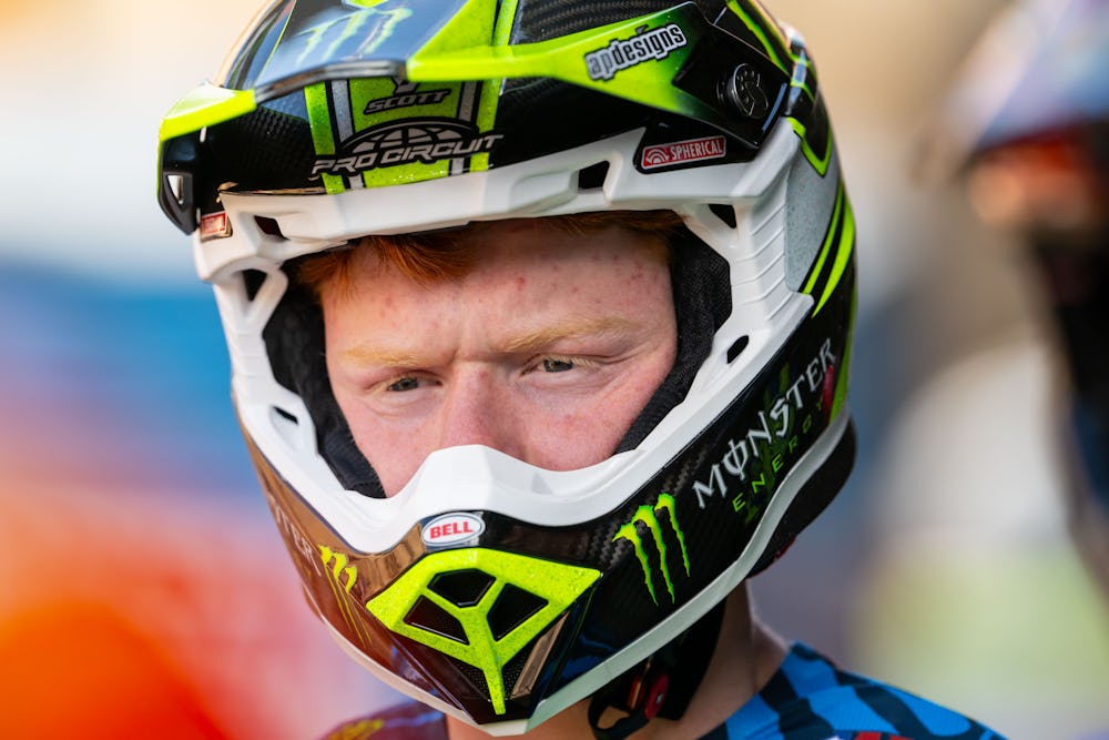 Report From Race Day Live: Drew Adams Suffers Broken Collarbone