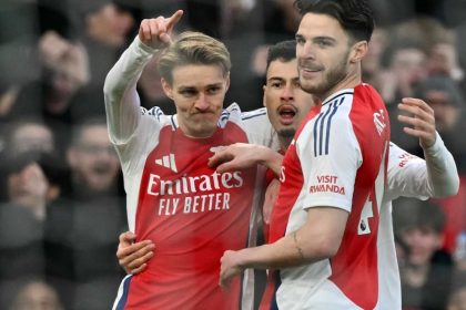 Manchester City Humiliated 5-1 By Arsenal, Six-Game Premier League Unbeaten Streak Comes To An End