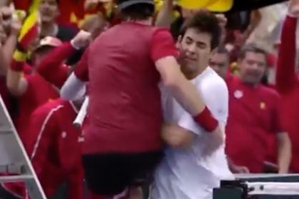 Controversy erupts at Davis Cup as Chile star refuses to play after being ‘knocked out’ by opponent