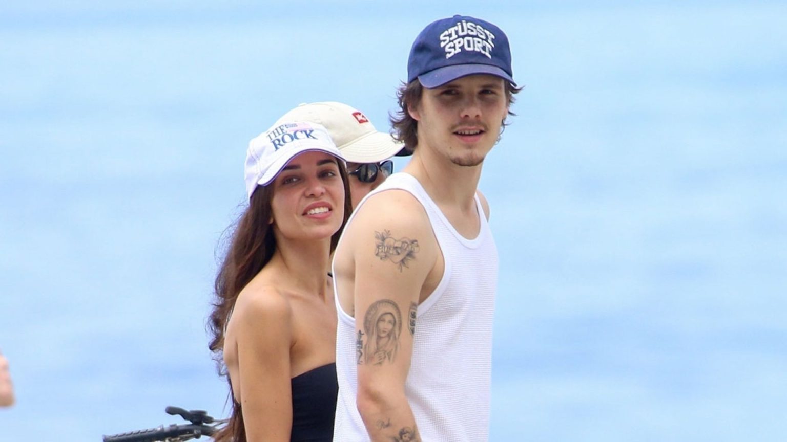 Cruz Beckham visits girlfriend Jackie Apostel’s hometown in Rio for romantic getaway