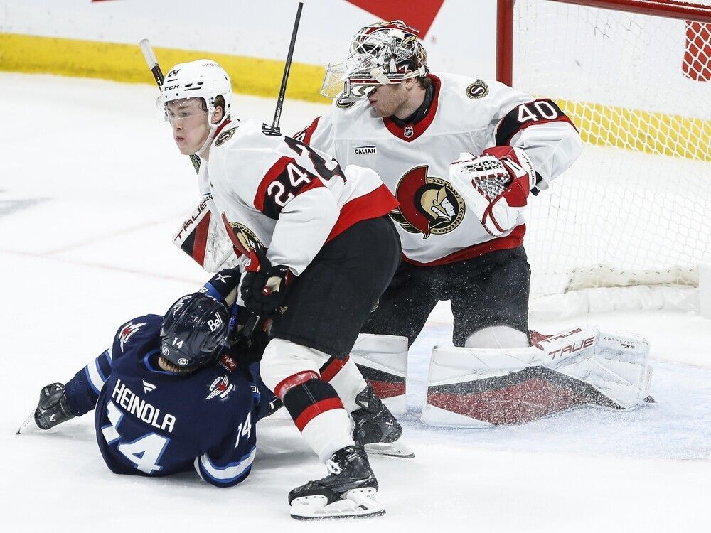 TAKEAWAYS: Ottawa Senators miss injured Linus Ullmark in loss to Winnipeg Jets