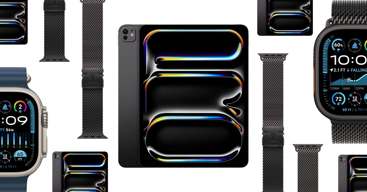 Deals: M4 iPad Pro $250 off, Braided Solo Loop $30, black Milanese Loop all-time low, Eve Siri Lamp, more