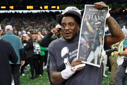 Eagles’ CJ Gardner-Johnson trolls Travis Kelce after Super Bowl LIX win