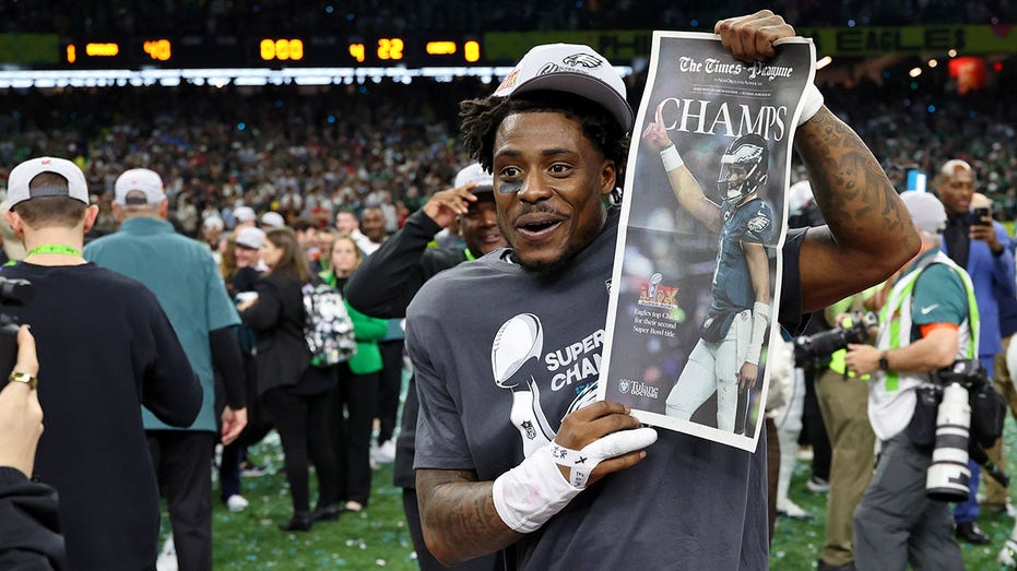 Eagles’ CJ Gardner-Johnson trolls Travis Kelce after Super Bowl LIX win