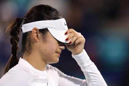 Emma Raducanu falls at first hurdle again in error-strewn defeat