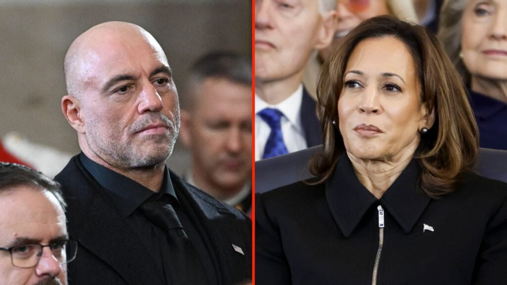 Joe Rogan admits election-defining Kamala Harris interview was derailed by UFC fight companion with Brendan Schaub