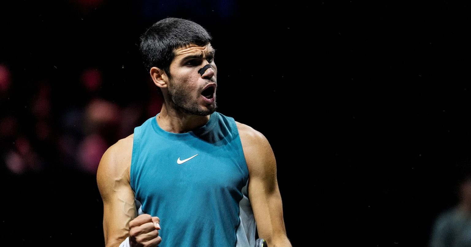 Highlights: Top seed Alcaraz thrills in first appearance since Australian Open