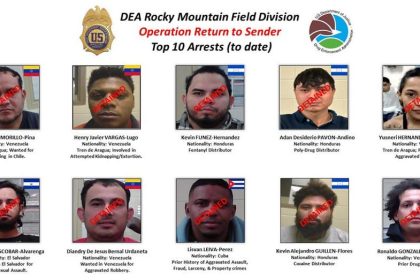 Colorado’s top 10 drug criminals arrested, facing deportation under DEA operation