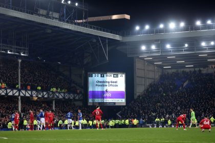 If you know your history you will appreciate the irony of Goodison Park’s final act in the final Merseyside Derby ever played there