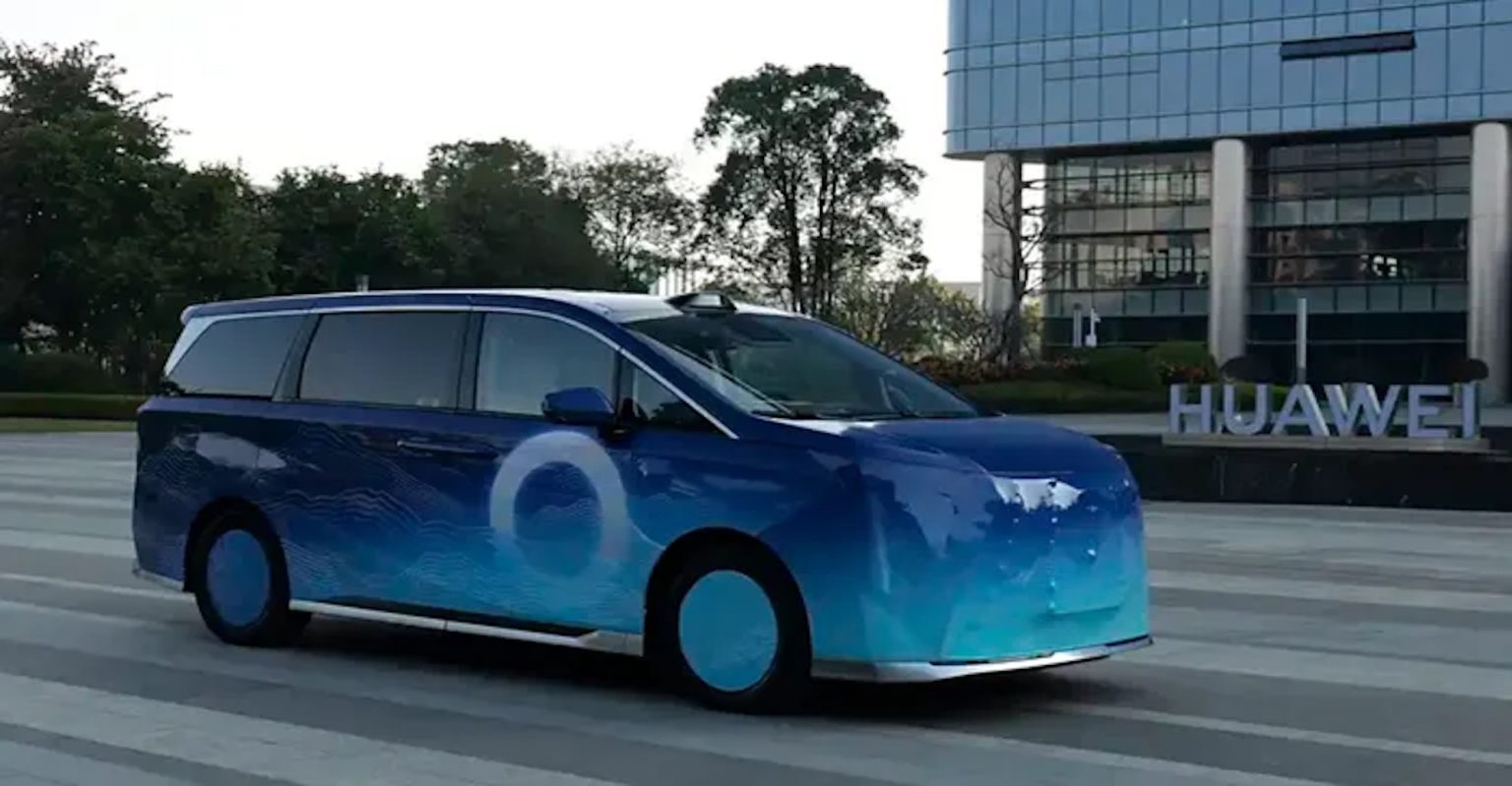 Pictures of the First Vehicle from GAC and Huawei Collaboration Revealed