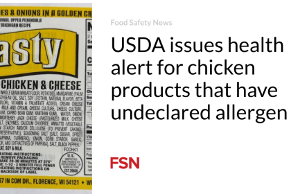 USDA issues health alert for chicken products that have undeclared allergen