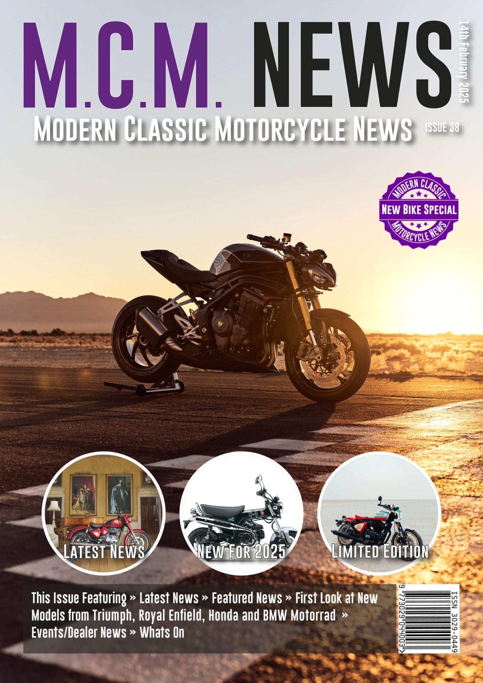 Just Dropped Issue 38 – Modern Classic Motorcycle News