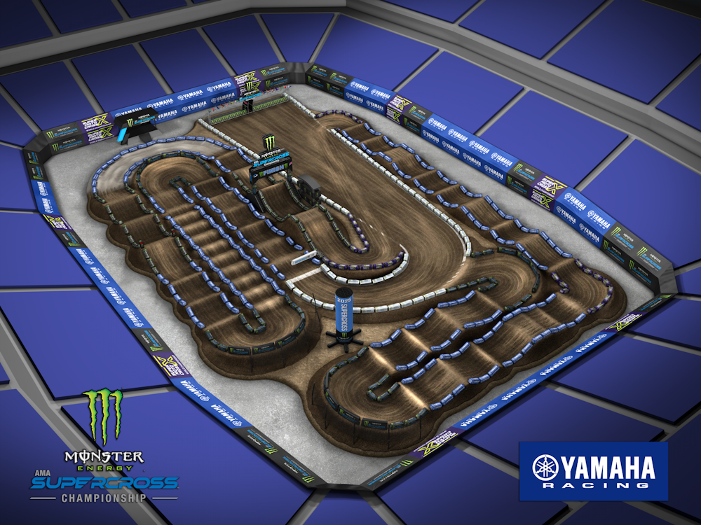 Watch: Detroit Supercross Track Map Video