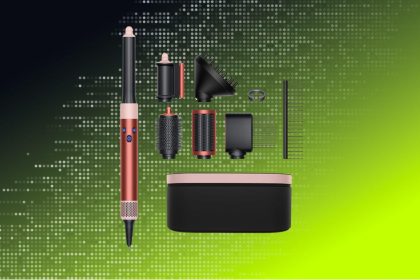 The special edition strawberry pink Dyson Airwrap bundle is $100 off for the first time since the holidays