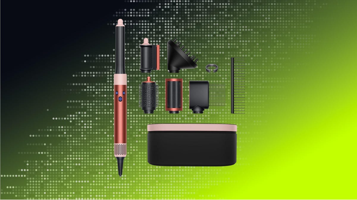 The special edition strawberry pink Dyson Airwrap bundle is $100 off for the first time since the holidays