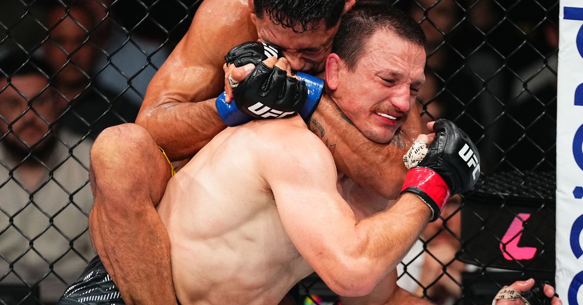 Jack Jenkins hospitalized following UFC 312 with throat injury