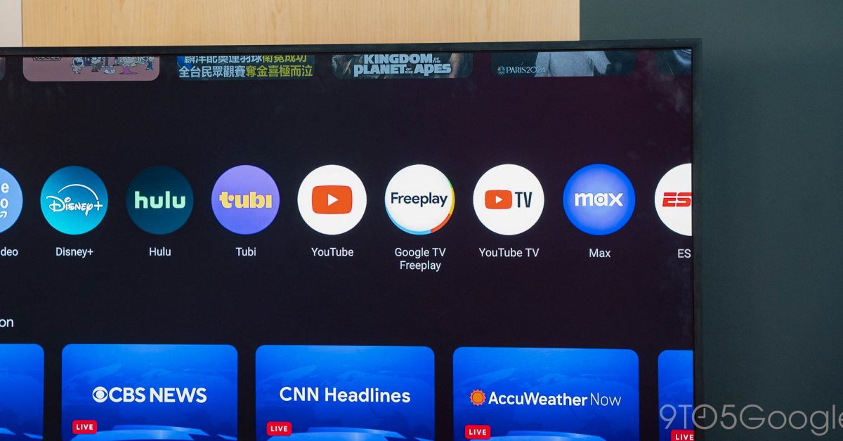 Google TV loses free channels yet again, but also adds some back