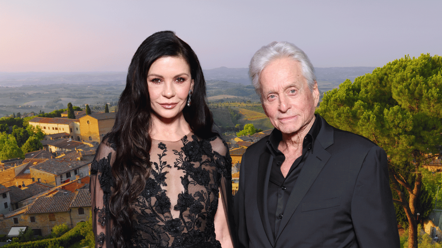 Catherine Zeta-Jones and Michael Douglas’ kitchen is fit for a luxe Tuscan villa