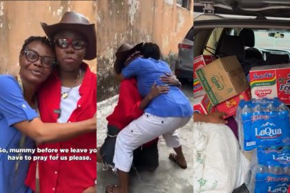Teni Surprises Woman Who Freestyled Her New Song Online With Money And Food Items