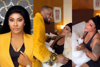 Angela Okorie Shows Off Lover On Valentine’s Day As He Spoils Her With Gifts