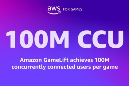 Amazon Web Services says GameLift can support up to 100M concurrent users per game