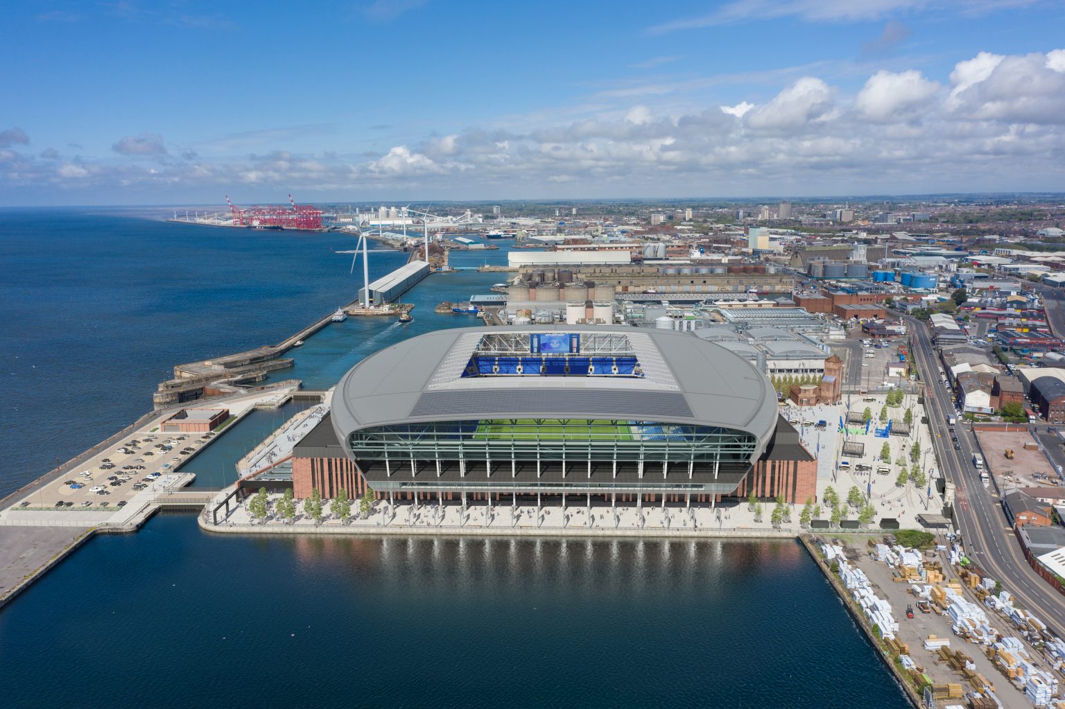 Everton’s new stadium has opened