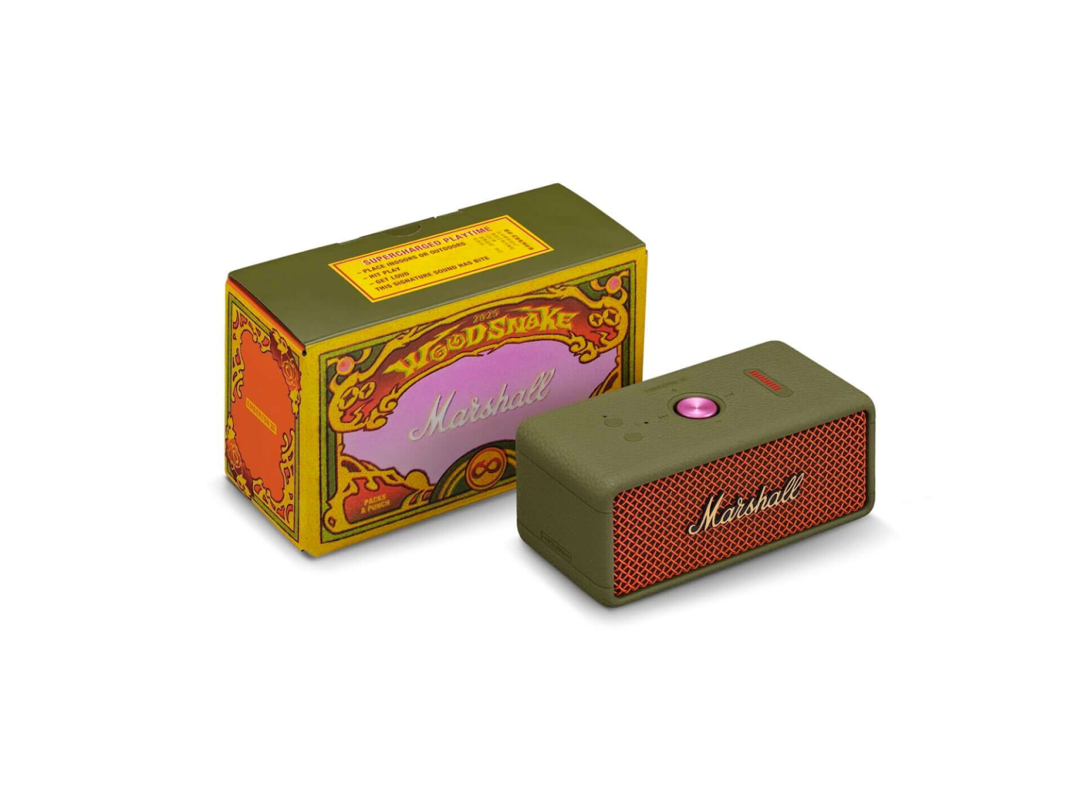 Marshall unveils Lunar New Year Edition Emberton III speakers