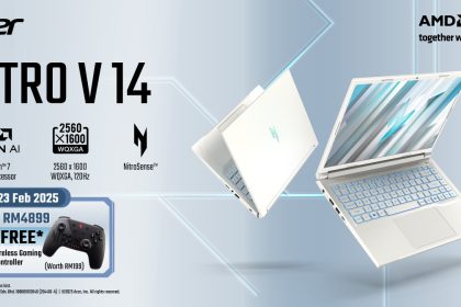 Acer Malaysia begins selling White color Nitro V 14 gaming laptop