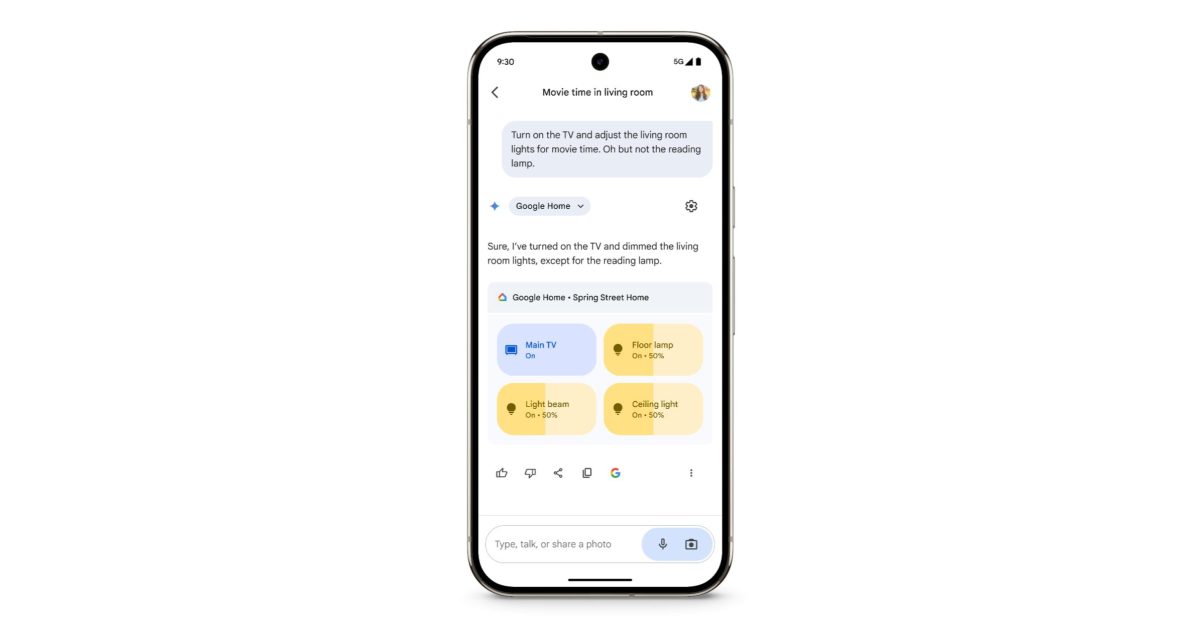 Google Home Gemini Extension widely rolls out: How to enable
