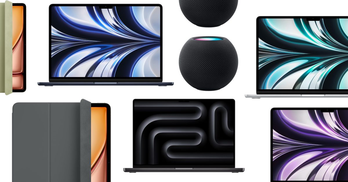 Deals: 1TB M4 Pro MacBook Pro $250 off, M2 MacBook Air from $749, Midnight HomePod mini, Smart Folios at 25% off, more