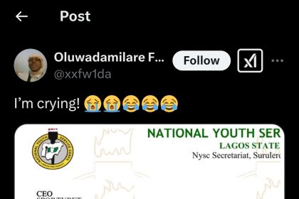 Man can’t believe his eyes as NYSC Posts Friend to SportyBet Headquarters for PPA