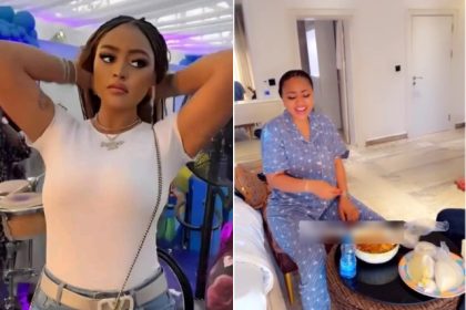 Regina Daniels Finished Wraps Of Fufu Amid Marriage Drama