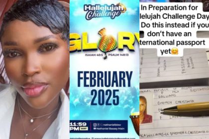 Lady Desperate For International Passport Creates Paper Version, Prays In Hallelujah Challenge