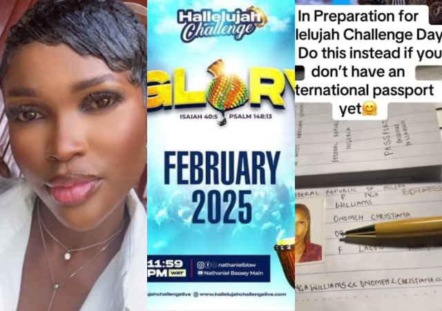 Lady Desperate For International Passport Creates Paper Version, Prays In Hallelujah Challenge