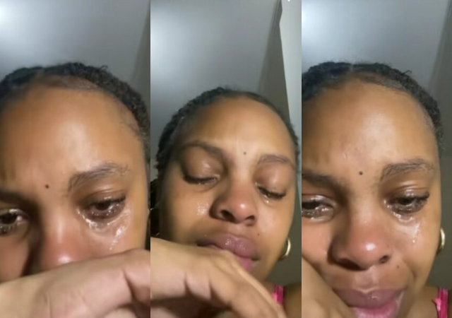 Lady Breaks Down In Tears After Going Through Her Boyfriend’s Phone