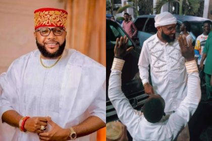 Billionaire E-Money, Celebrates 44th Birthday in Style, With N200M Cash Gifts And 20 Cars