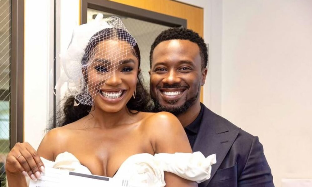 Sharon Ooja & Ugo Nwoke’s Civil Wedding Anniversary Video Is the Cutest Thing You’ll See Today