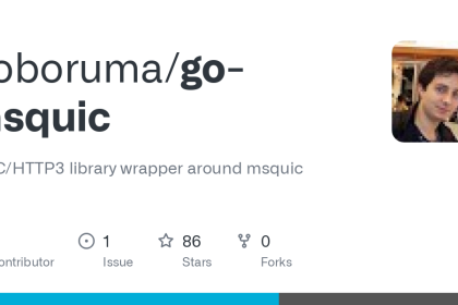 Go-msquic: A new QUIC/HTTP3 library for Go