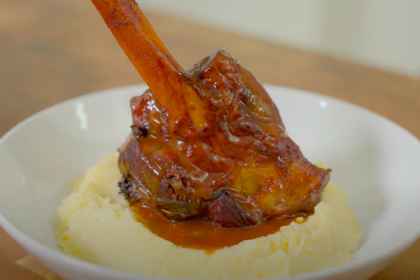 Ivan Eats Serves Up a Must-Try Braised Lamb Shank with Creamy Rutabaga Mash
