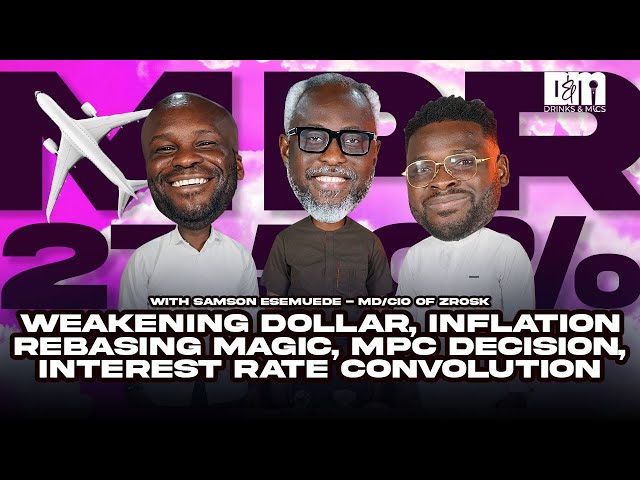 Weakening Dollar, Inflation Rebasing Magic, MPC Decision, Interest Rate Convolution | Drinks and Mics