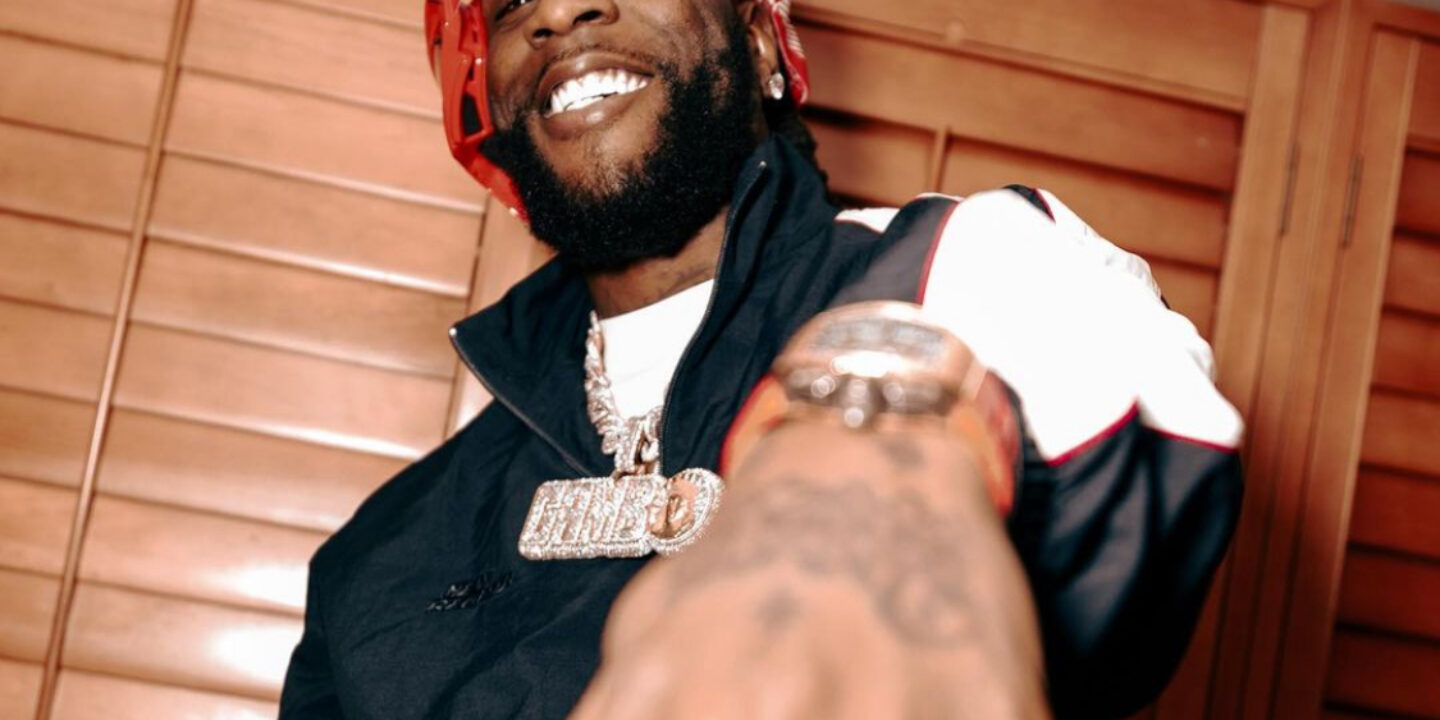 What song did Burna Boy sample on his first song of 2025 ‘Update’?