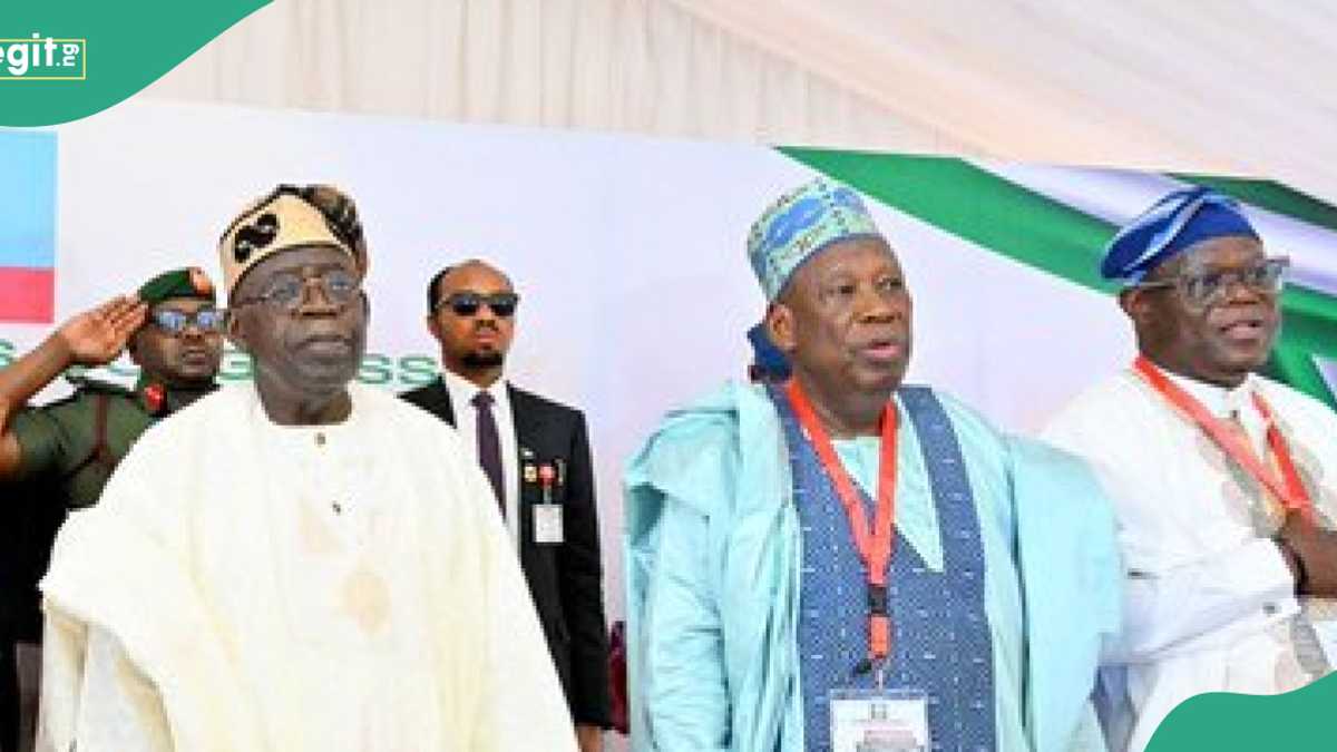 Just In: See details of Tinubu’s meeting with Akpabio, Ganduje, others, at APC headquarters