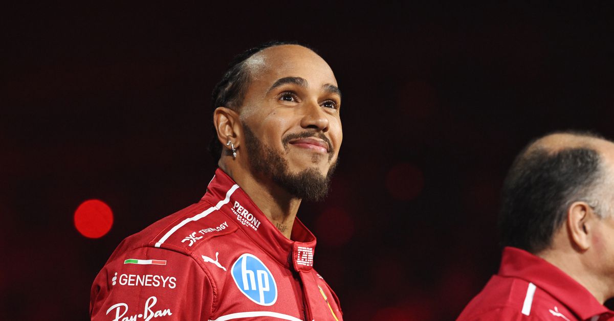 Lewis Hamilton declares ‘there’s magic here’ ahead of 2025 F1 season with Ferrari